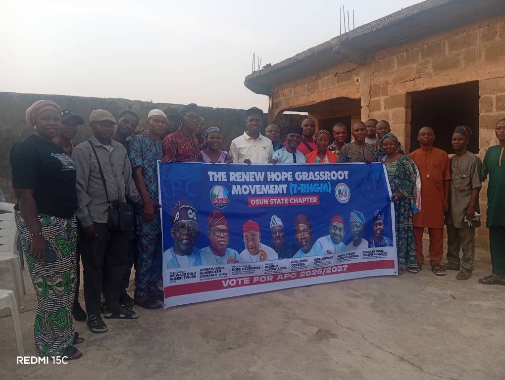 T-RHGM Osun State inauguration loading!!!
